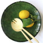 grüne Keramik Servierplatte - Marokko – Bild 6