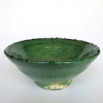 grüne Keramik Servierschale - Marokko – Bild 3
