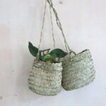 handgemachter Korb 'Alefa' - mittlere Größe – Bild 2