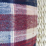 Kissen kariert gemustert - aus vintage Berberdecke – Bild 7