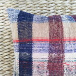 Kissen kariert gemustert - aus vintage Berberdecke – Bild 5