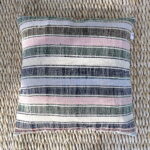 Vintage Kissen aus Berberdecke - gestreift – Bild 11