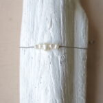 feines Armband Süsswasserperle creme – Bild 2