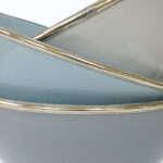 Marokkanische Keramik - Schale mit Silberrand – Bild 2