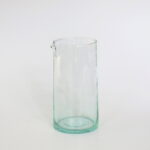 mundgeblasene Glaskaraffe - konische Form – Bild 2