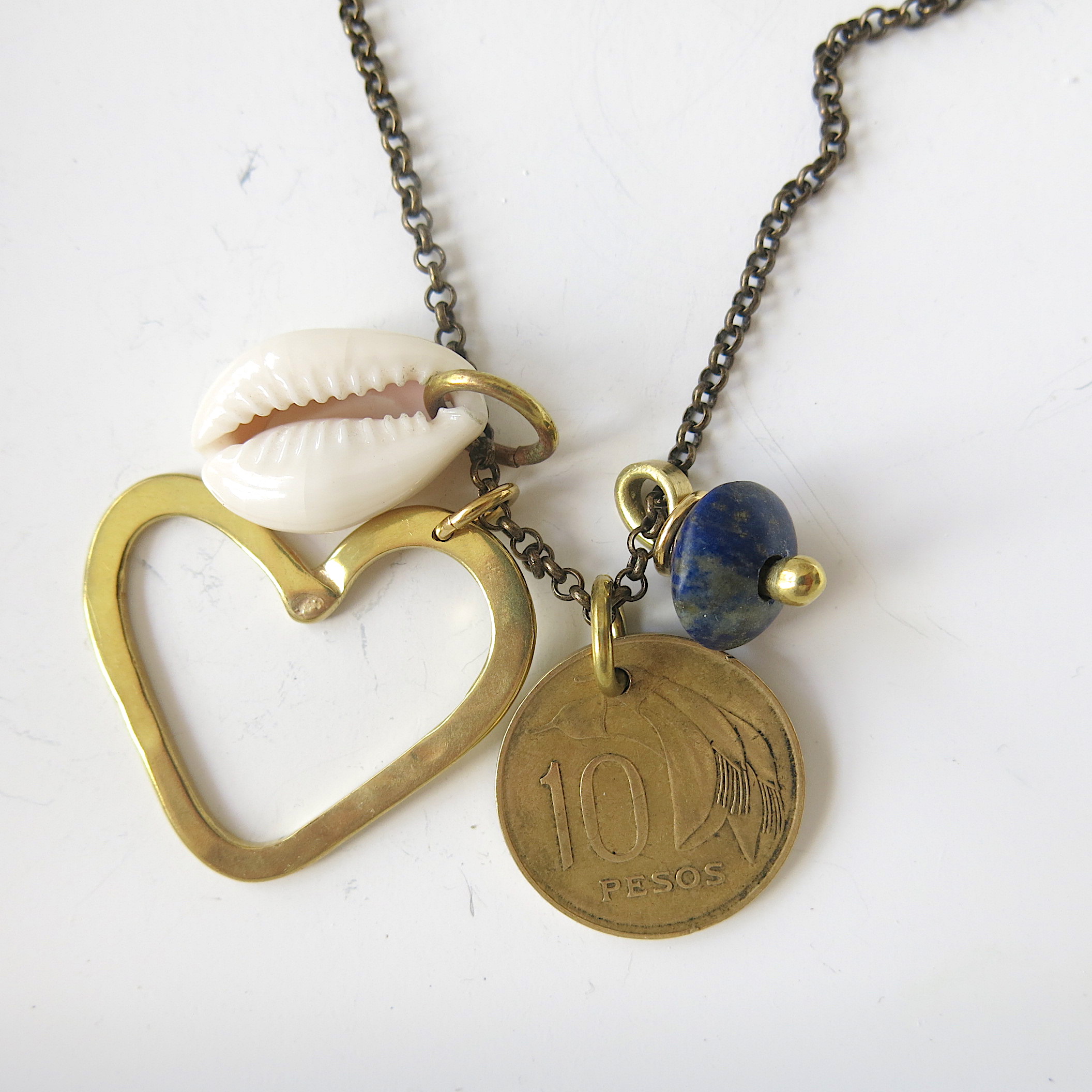 Lange Halskette 'lucky charm' Lange Halskette 'lucky charm'