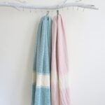 Hamamtuch aus Baumwolle mit Struktur - 'Hasir' – Bild 2