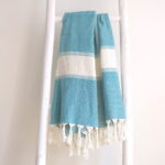 Hamamtuch aus Baumwolle mit Struktur - 'Hasir' – Bild 10