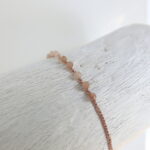 2-3mm Sonnenstein Edelsteine an feinem Häkel-Armband – Bild 16