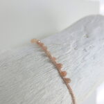 2-3mm Sonnenstein Edelsteine an feinem Häkel-Armband – Bild 12
