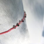 2mm bunte Turmalin Edelsteine an feinem Häkel-Armband – Bild 6