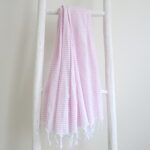 sommerliches Baumwoll Tuch - fein gestreift – Bild 13