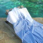 Gestreiftes Tuch - leichte Baumwoll-Qualität – Bild 5