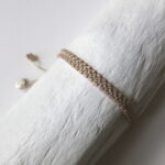 Feines Häkel Armband in Pastelltönen - soft schimmernd – Bild 14