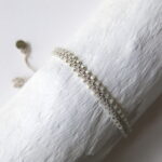 Feines Häkel Armband in Pastelltönen - soft schimmernd – Bild 12