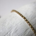 Einreihiges Häkel Armband in Pastelltönen - soft schimmernd – Bild 15