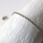 Einreihiges Häkel Armband in Pastelltönen - soft schimmernd – Bild 4