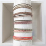 Feines Häkel Armband in Pastelltönen - soft schimmernd – Bild 3