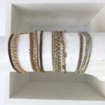 Häkel Armband mit schimmernden Miyuki Perlen – Bild 10