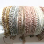 Feines Häkel Armband in Pastelltönen - soft schimmernd – Bild 11