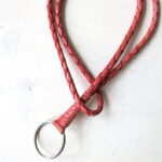 Leder Schlüsselband in verschiedenen Farben und Längen – Bild 10