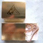 Armband mit 24 Karat Gold (plated), Silber matt - Perlen 2mm – Bild 3