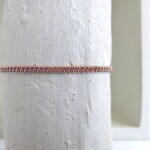 Häkel Armband 'peyote' mit metallic Perlen – Bild 6