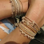 Edles Häkel Armband mit gemischten Perlen – Bild 6