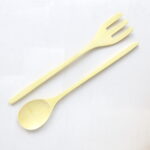 Salatbesteck aus Zitronenholz in zwei Längen - neu – Bild 6