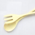 Salatbesteck aus Zitronenholz in zwei Längen - neu – Bild 4