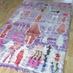 Berber Azilal Teppich - vintagewash - Lila - Marokko – Bild 5