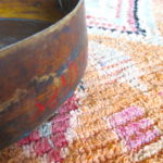 Berber Boujaad Teppich - orange - Marokko – Bild 5