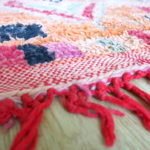 Berber Boujaad Teppich - orange - Marokko – Bild 9
