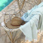 sommerliches Baumwoll Tuch - fein gestreift – Bild 6