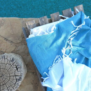 sommerliches feines Baumwoll-Tuch uni