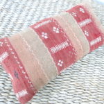 Vintage Kelim Kissen Marokko -  Farbe aubergine – Bild 6