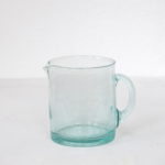 Glaskaraffe mit Griff - mundgeblasenes Glas - 1-1,5 Liter – Bild 4
