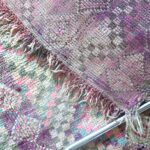 Berber Boujaad Teppich - lila - Marokko – Bild 10