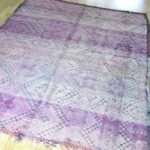 Berber Boujaad Teppich - lila - Marokko – Bild 14