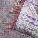 Berber Boujaad Teppich - lila - Marokko – Bild 13