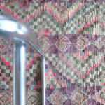 Berber Boujaad Teppich - lila - Marokko – Bild 3