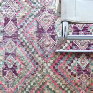 Berber Boujaad Teppich - lila - Marokko