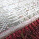 Kelim Teppich Marokko - 'Tiflet' - taupe-rose – Bild 6