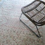 Kelim Teppich Marokko - 'Tiflet' - taupe-rose – Bild 8