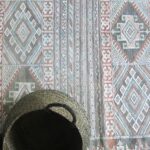 Berber Kelim Teppich olivgrau-terracotta - Marokko – Bild 10