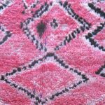 Boujaad Teppich - Berber Marokko - Coralrot – Bild 2