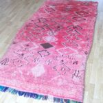 Boujaad Teppich - Berber Marokko - Coralrot – Bild 10