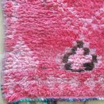 Boujaad Teppich - Berber Marokko - Coralrot – Bild 8