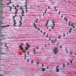 Boujaad Teppich - Berber Marokko - Coralrot – Bild 7