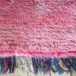 Boujaad Teppich - Berber Marokko - Coralrot – Bild 5